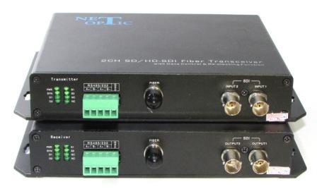 Комплект для передачи 2 сигналов SD/HD-SDI, NO-2xHD-SDI-20
